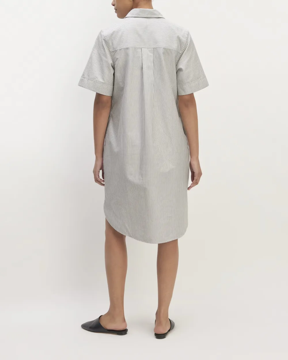 The Oxford Short-Sleeve Shirt Dress