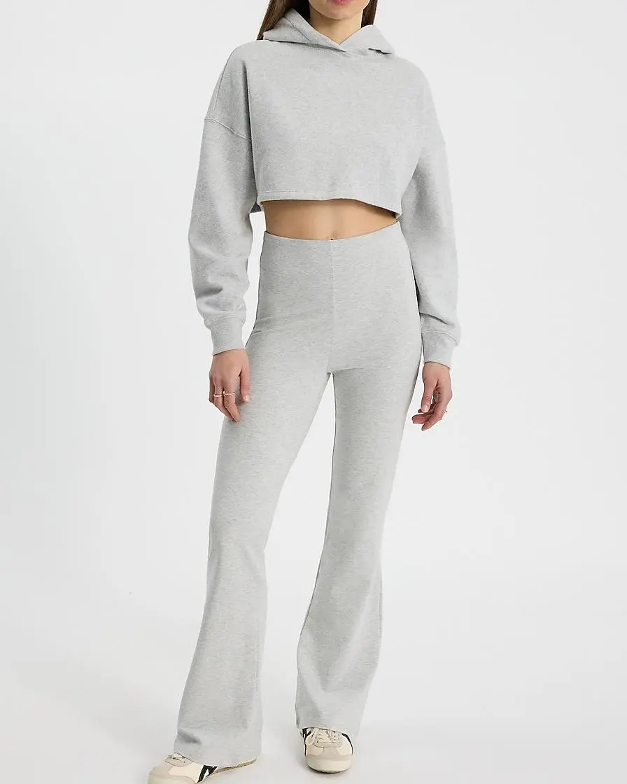 Relaxed Cropped Hoodie