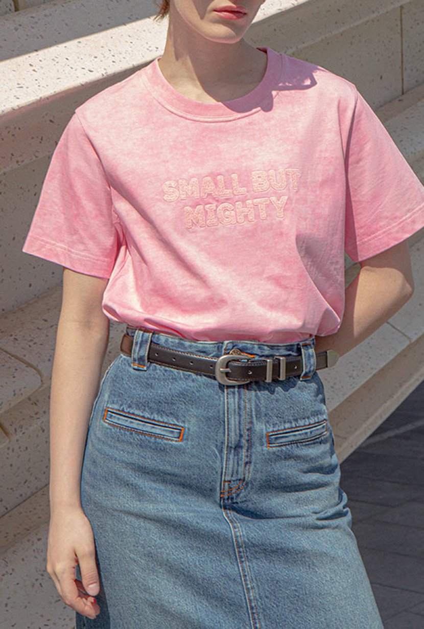 Garrin Cotton T-shirt - Pink