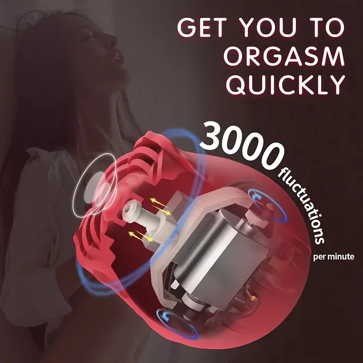 Rose Toy Vibrator Classic Sucking Vibrator 10 frequency Rose Red
