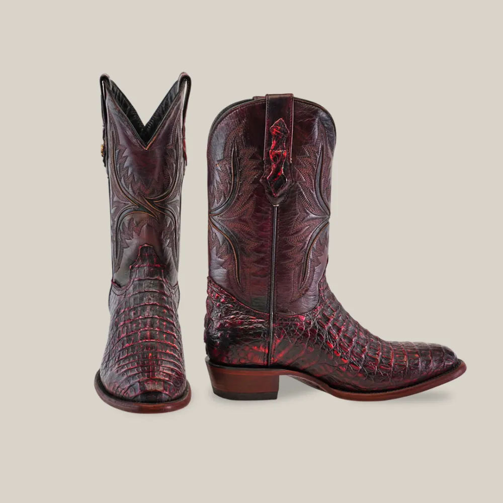 Black Cherry - Round Toe