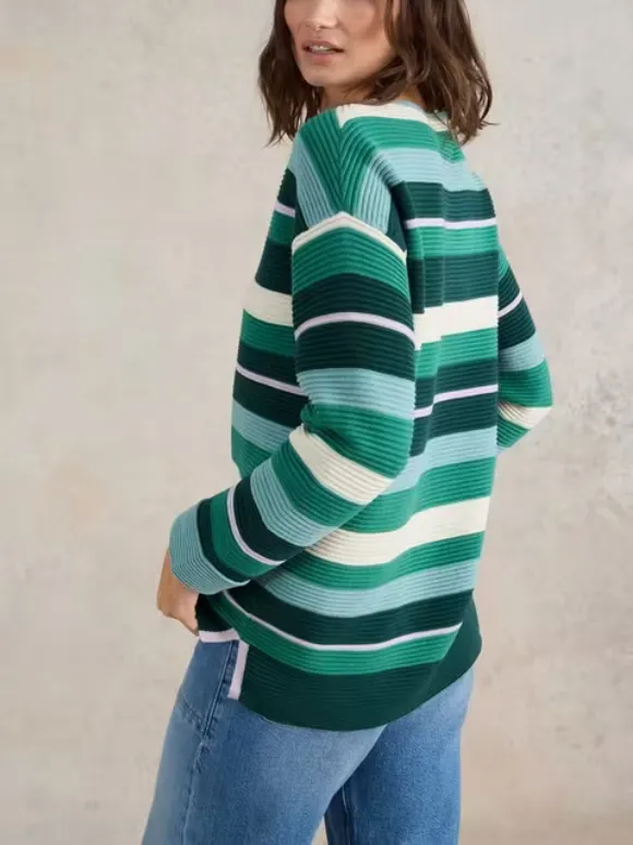 CREW NECK JANA STRIPED JUMPER