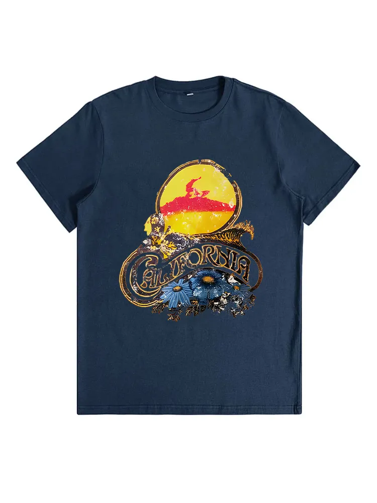 Surfing Surf Designer Hawaii Vintage Califonia T-Shirt