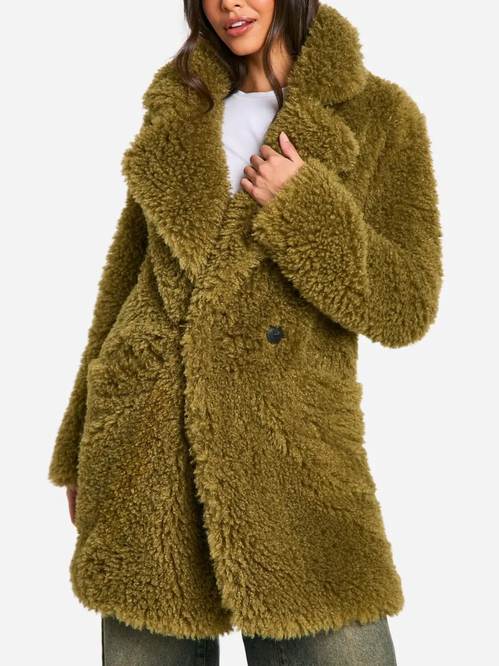 TEDDY FAUX FUR COAT