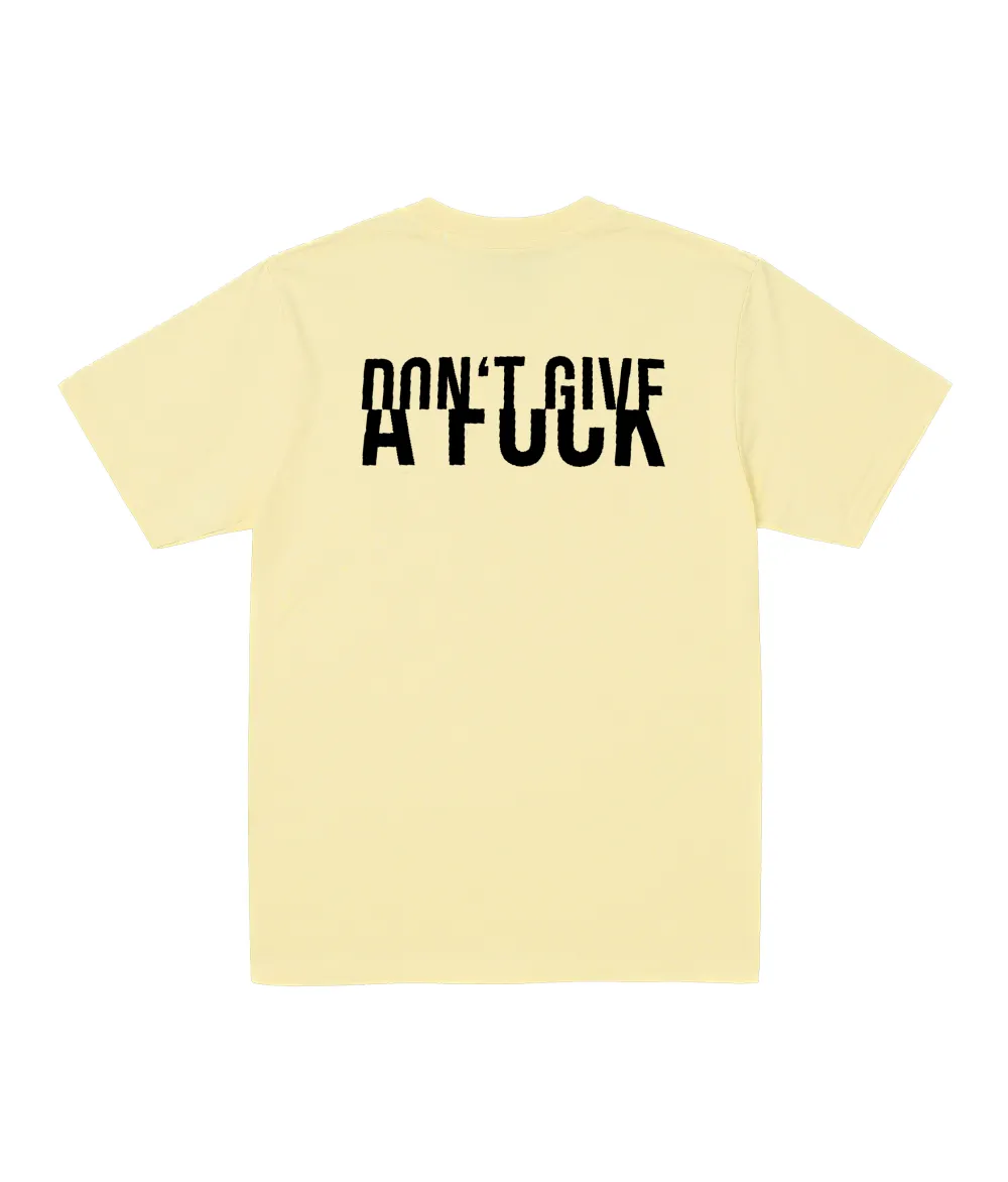 Don'T Give A Fuck Printed Men'S T-Shirt