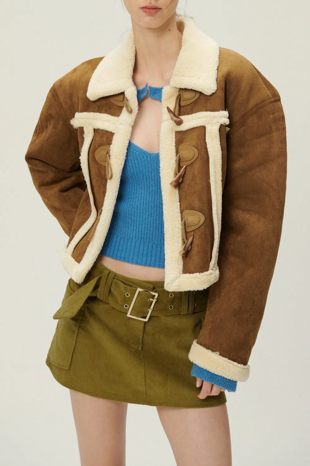 Helen Duffle Shearling Jacket