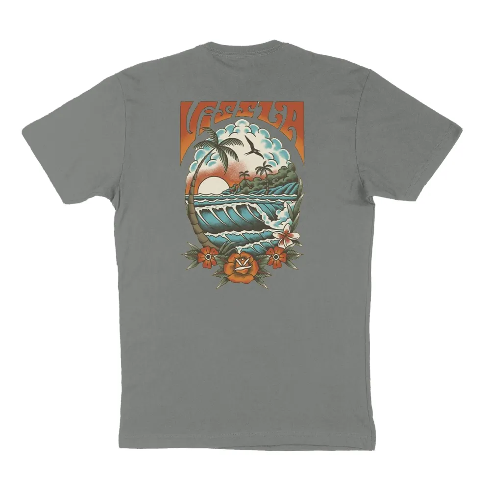Pure Cotton Round-Neck Organic Printed T-Shirt With Artistic Pattern Printing