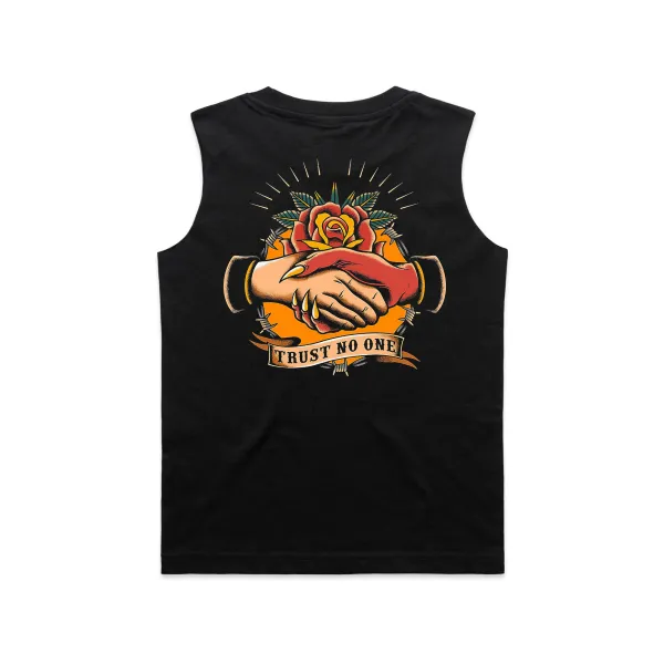 Trust No One Print Men's Vest