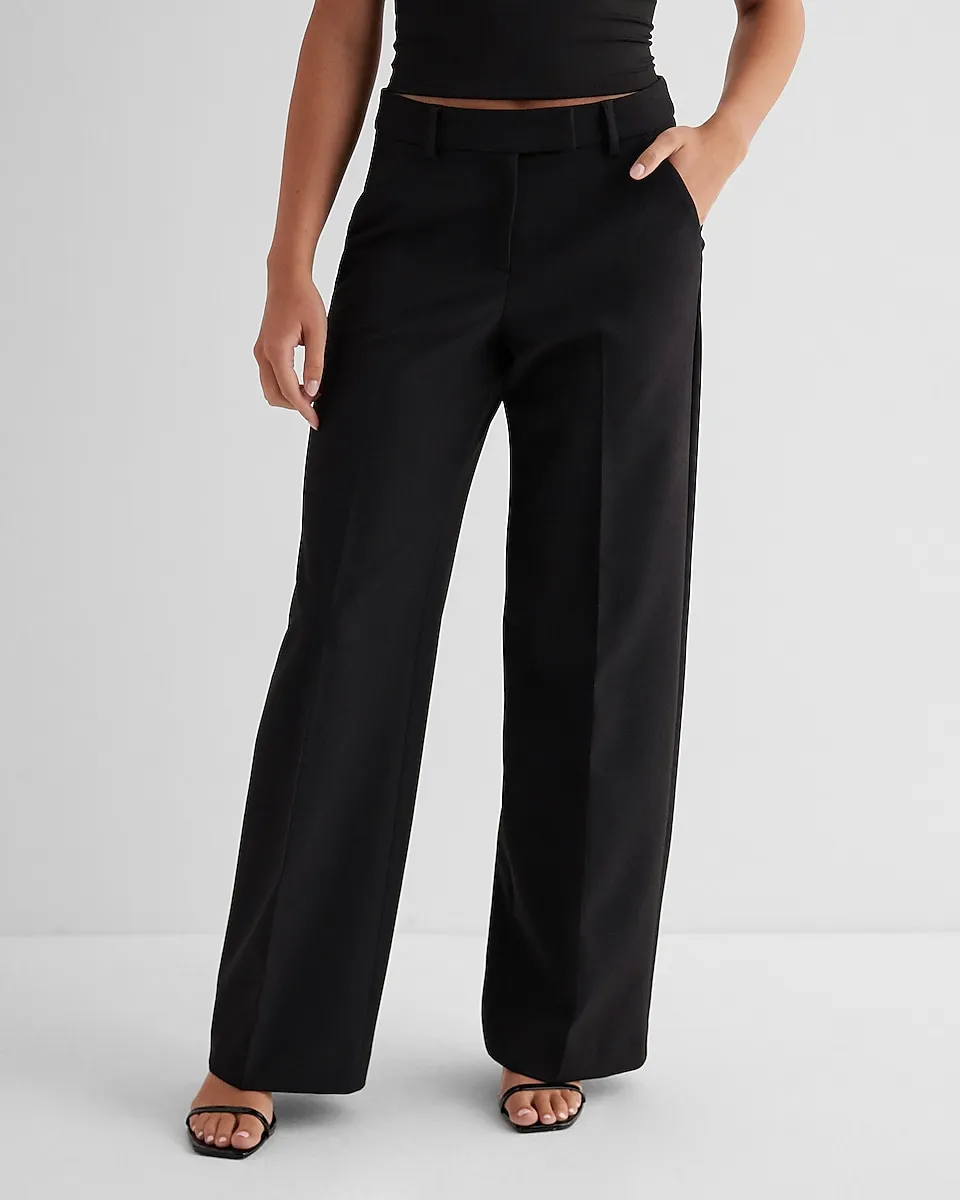 Editor Mid Rise Trouser Pant