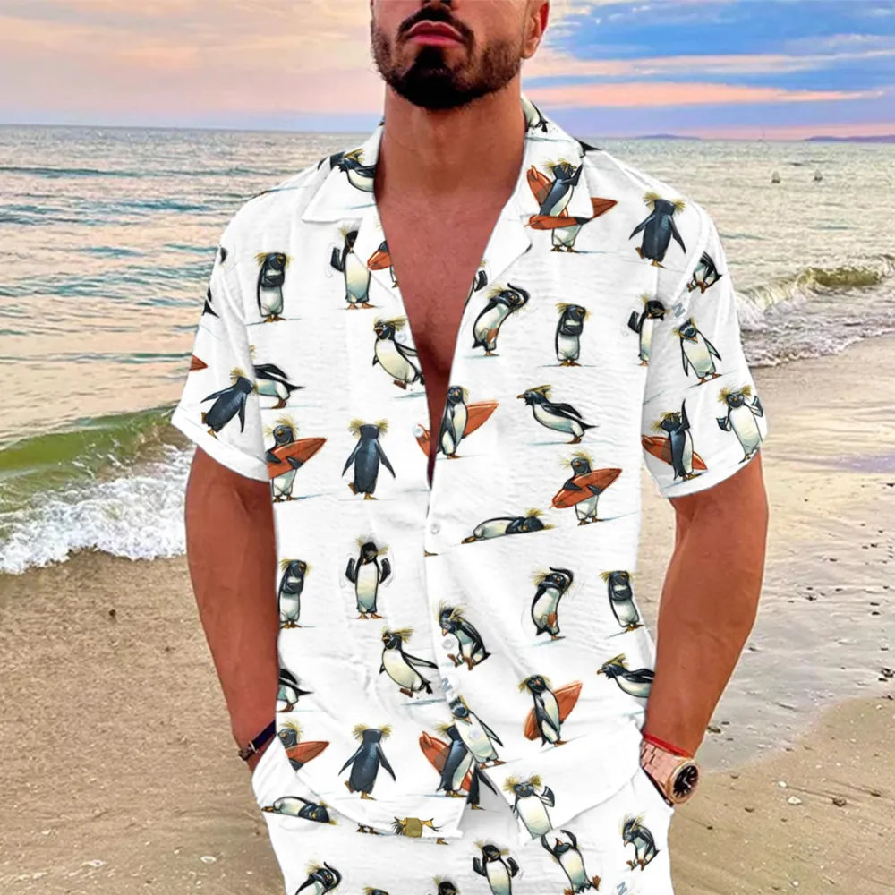 Big Z Men's Shirt&Short Two-piece set