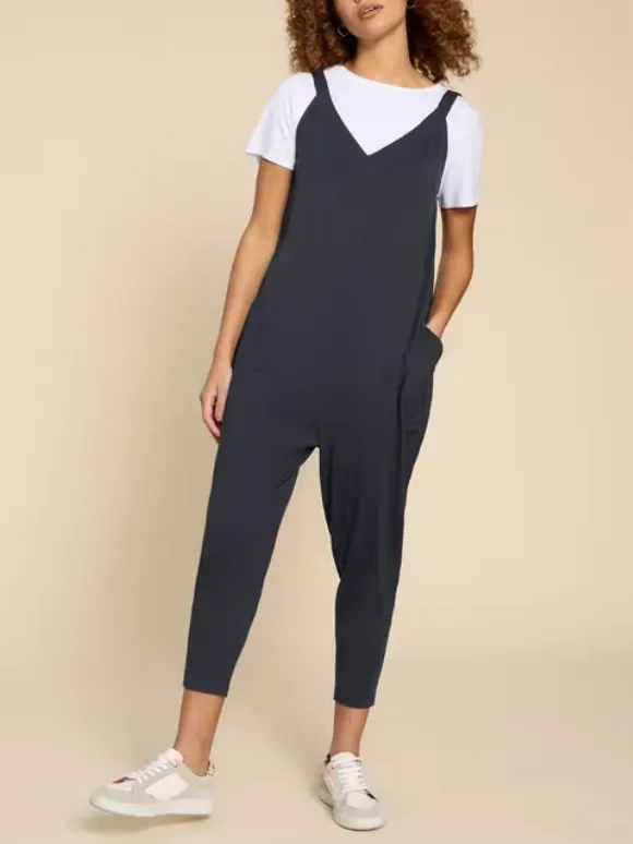 V Neck Selina Jersey Jumpsuit