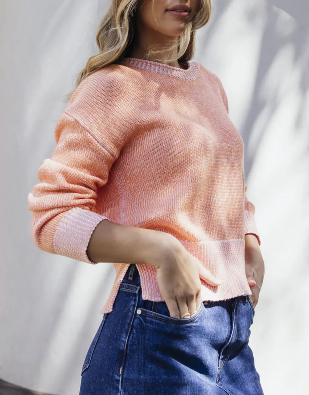 Wrenley Knit - Tangerine