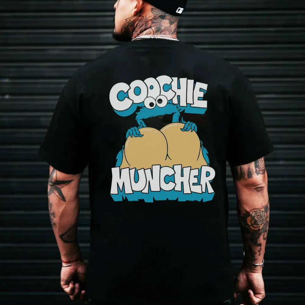 Coochie Muncher Printed Men's T-shirt