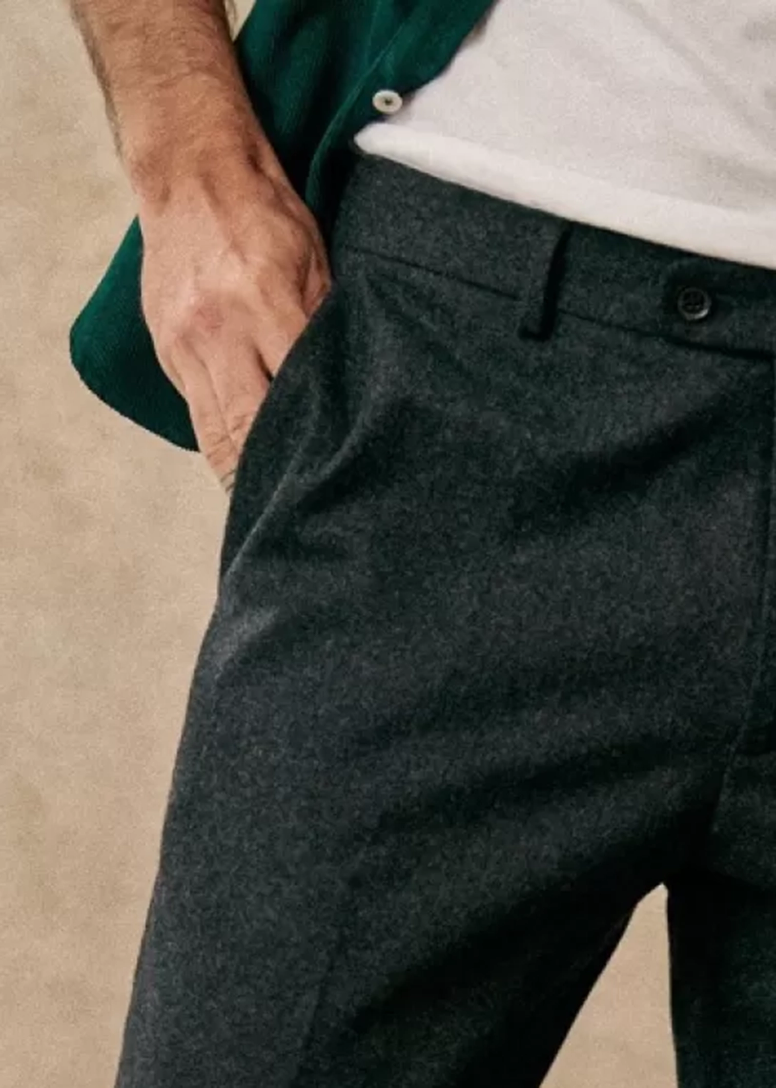 Carl Semi-Slim Fit Trousers