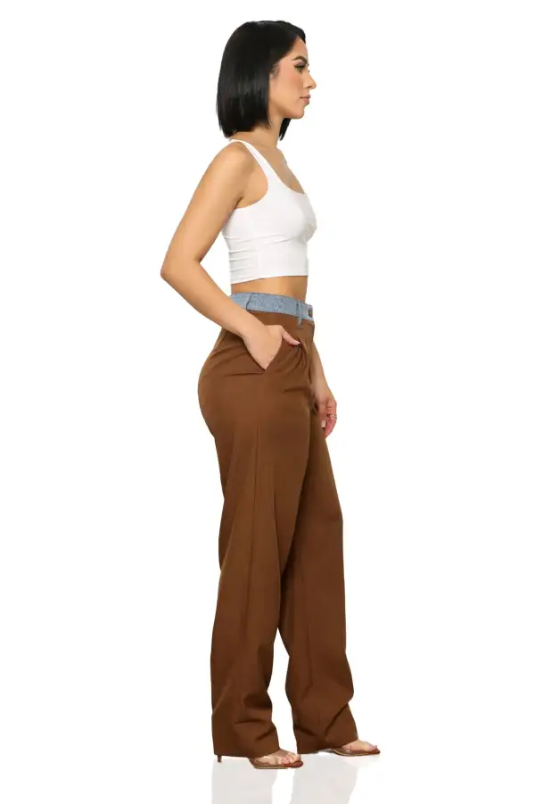 Casual Chic Straight Leg Slacks