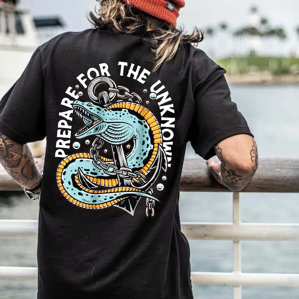 Prepare For The Unknown Printed Men's T-shirt
