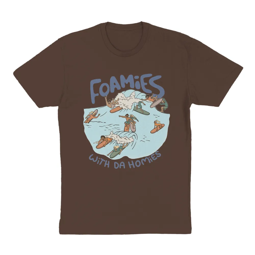 Foamies with the Homies T-Shirt
