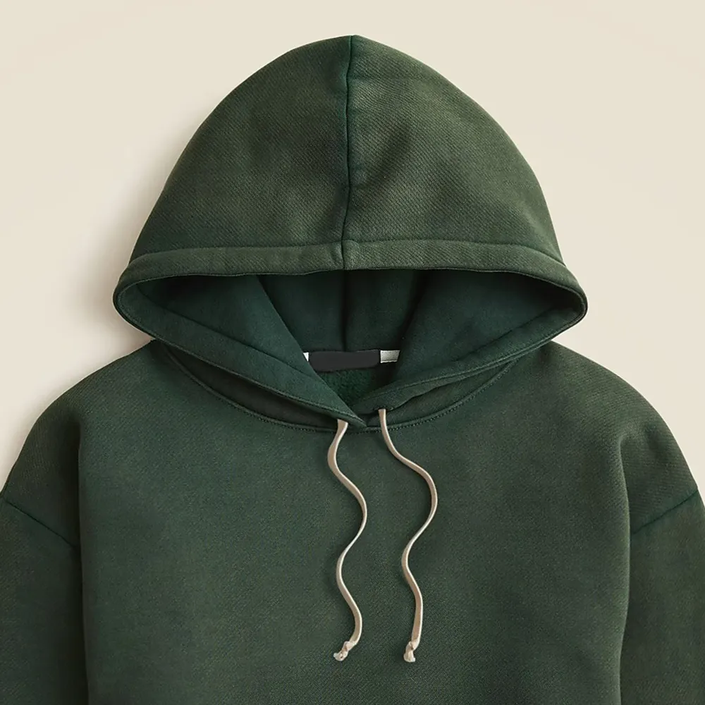 Relaxed heritage fleece hoodie