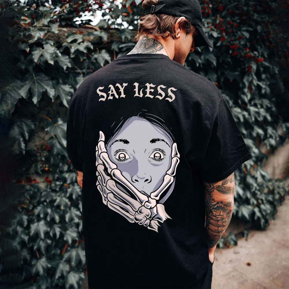 Say Less Printed Men's T-shirt