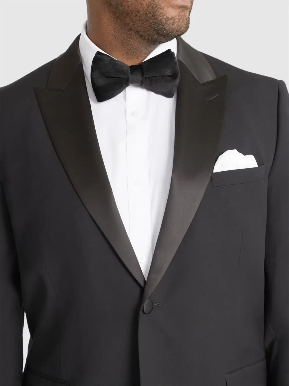 BLACK ELVIS TUXEDO SUIT JACKET