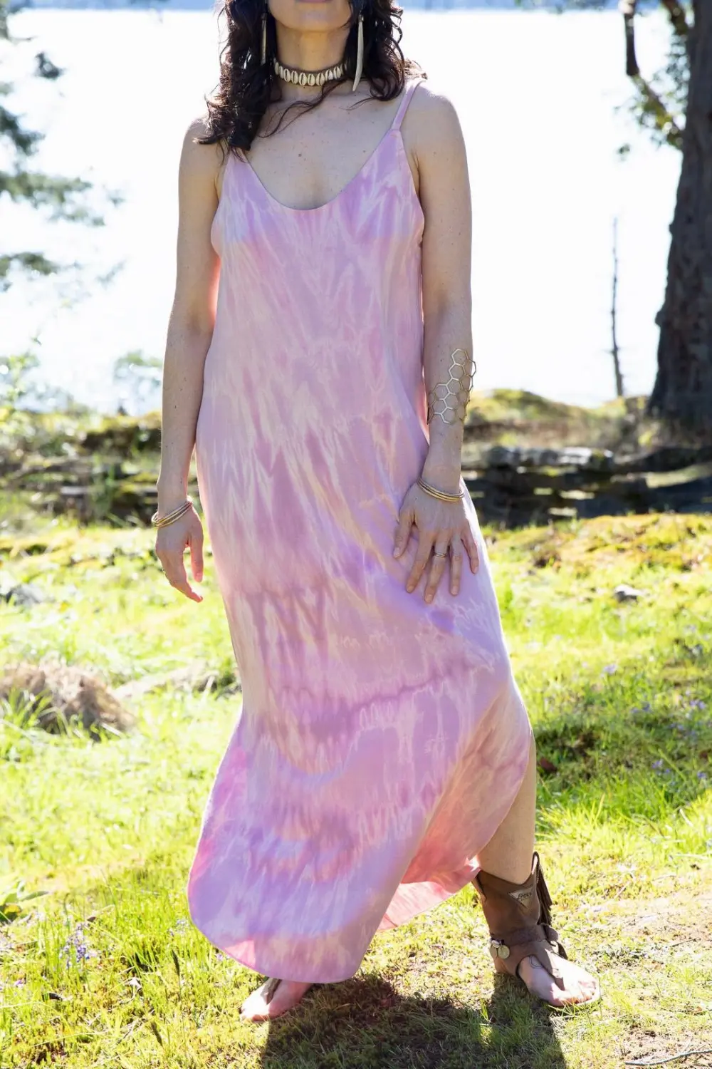 Athena Dress - Shibori