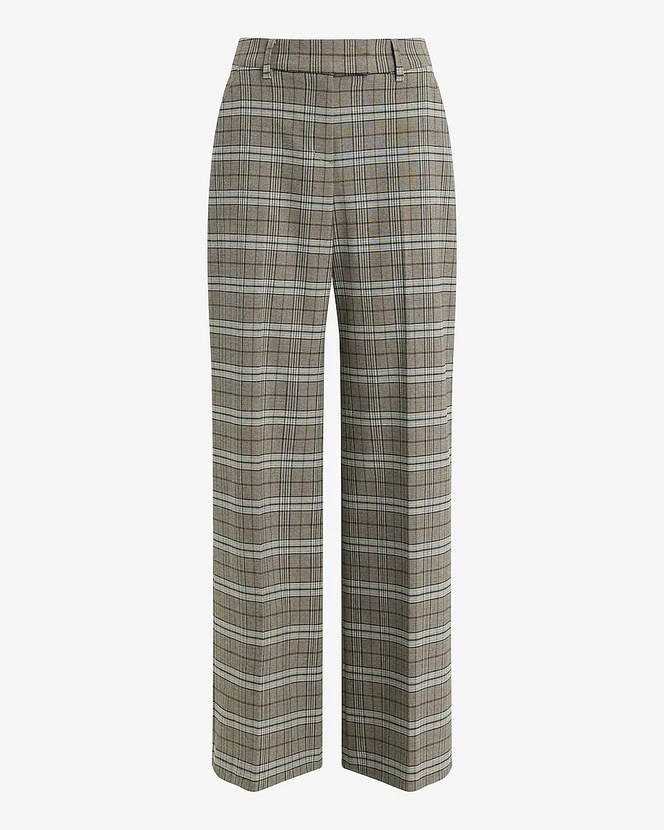 Editor Plaid Blazer Vest + Editor Plaid Relaxed Trouser Pant