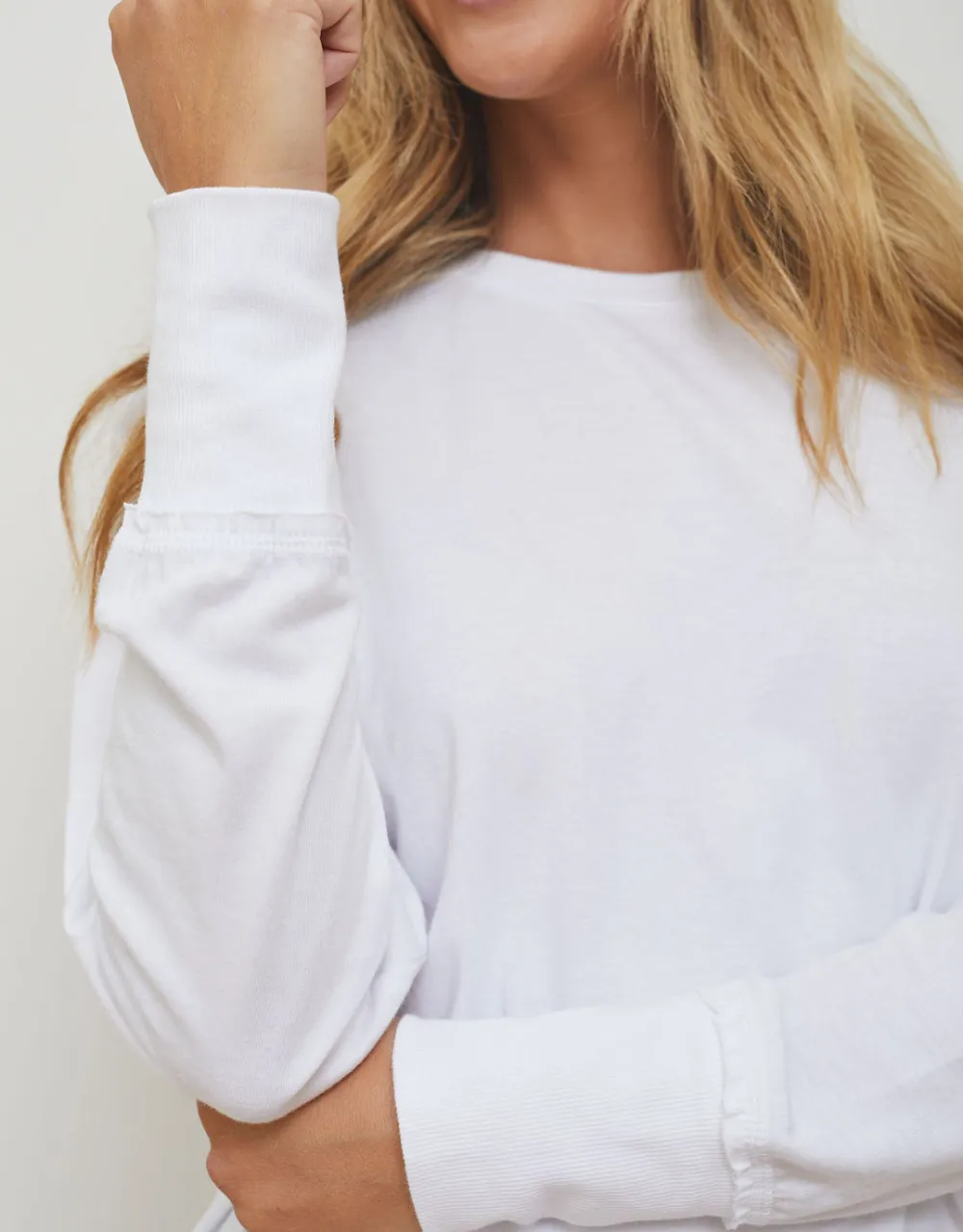 Farrah Long Sleeve - White