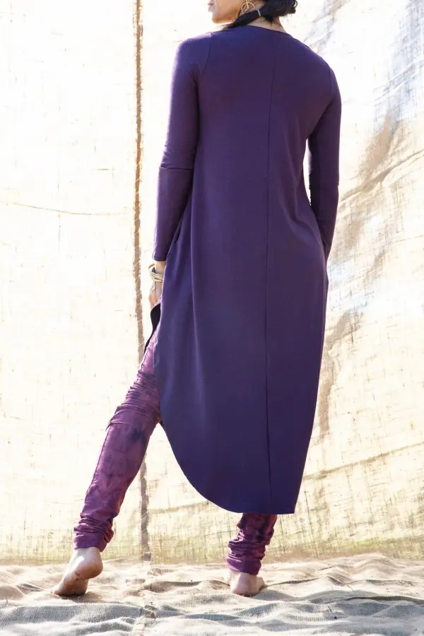 North Wind Dress - Aubergine