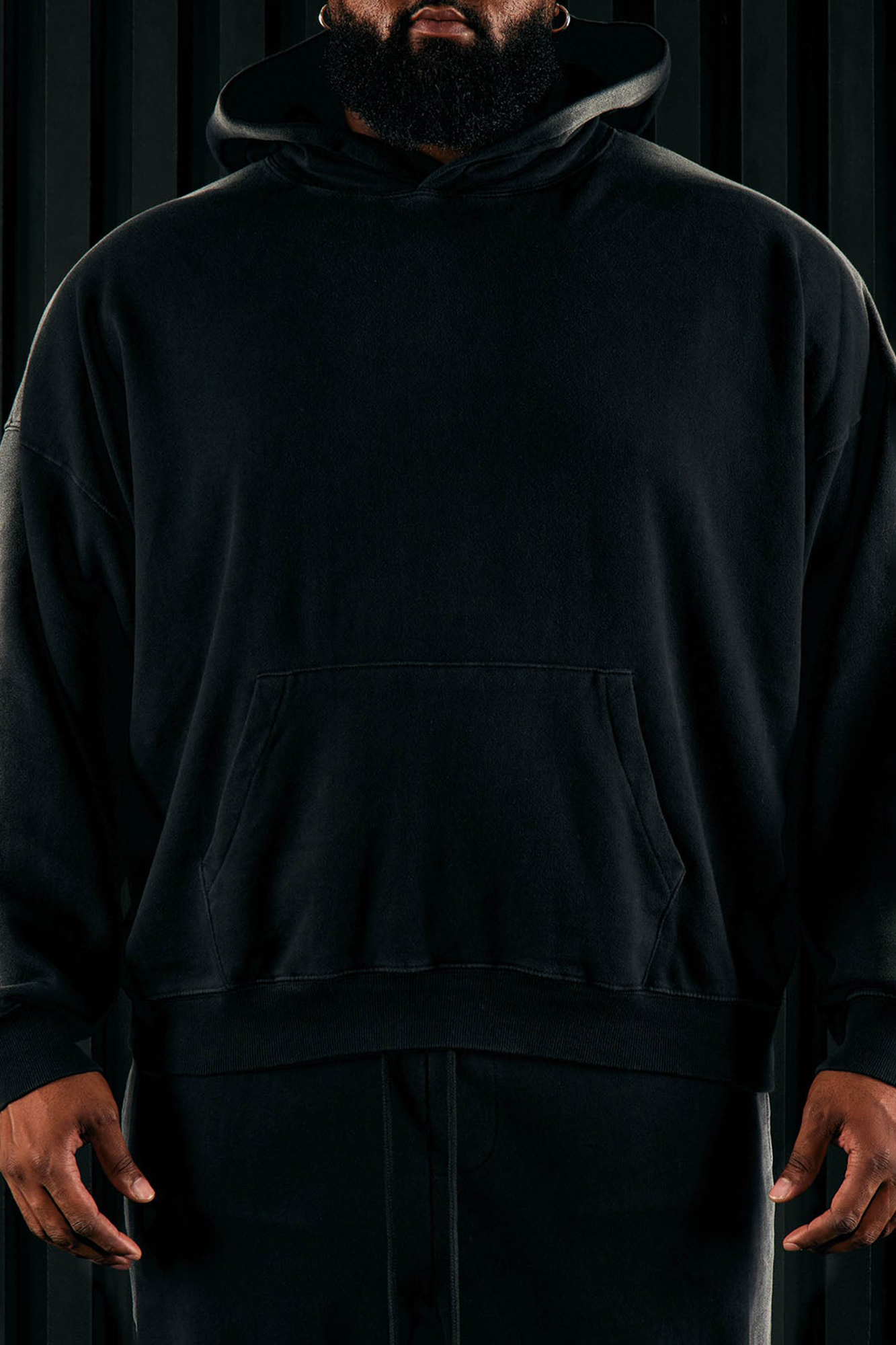 All You Oversize Hoodie - Black