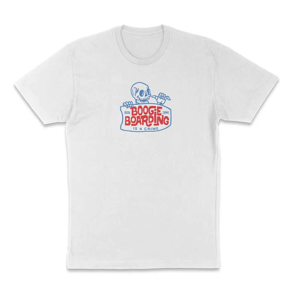 Boogie Boarding is A Crime T Shirt