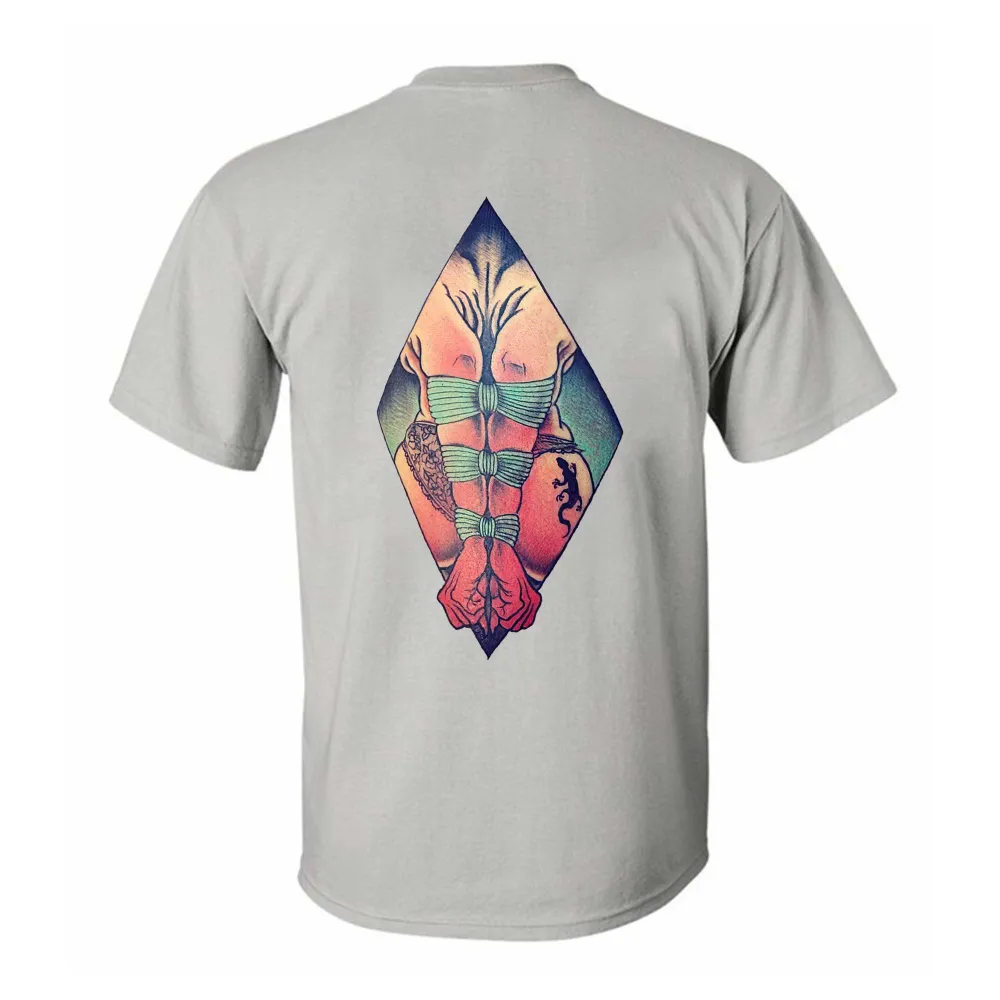 Bondage Nude Printed Men's T-shirt