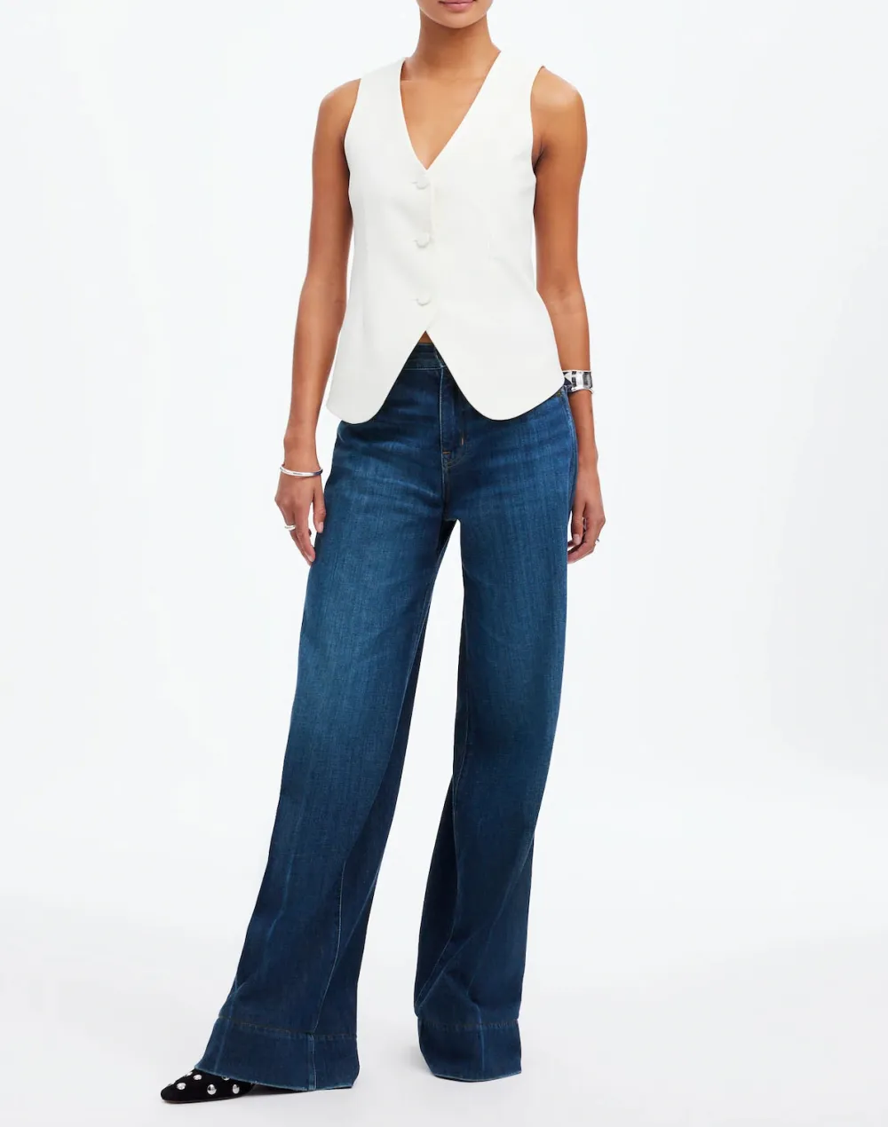 Superwide-Leg Jeans: Softdrape Denim Edition