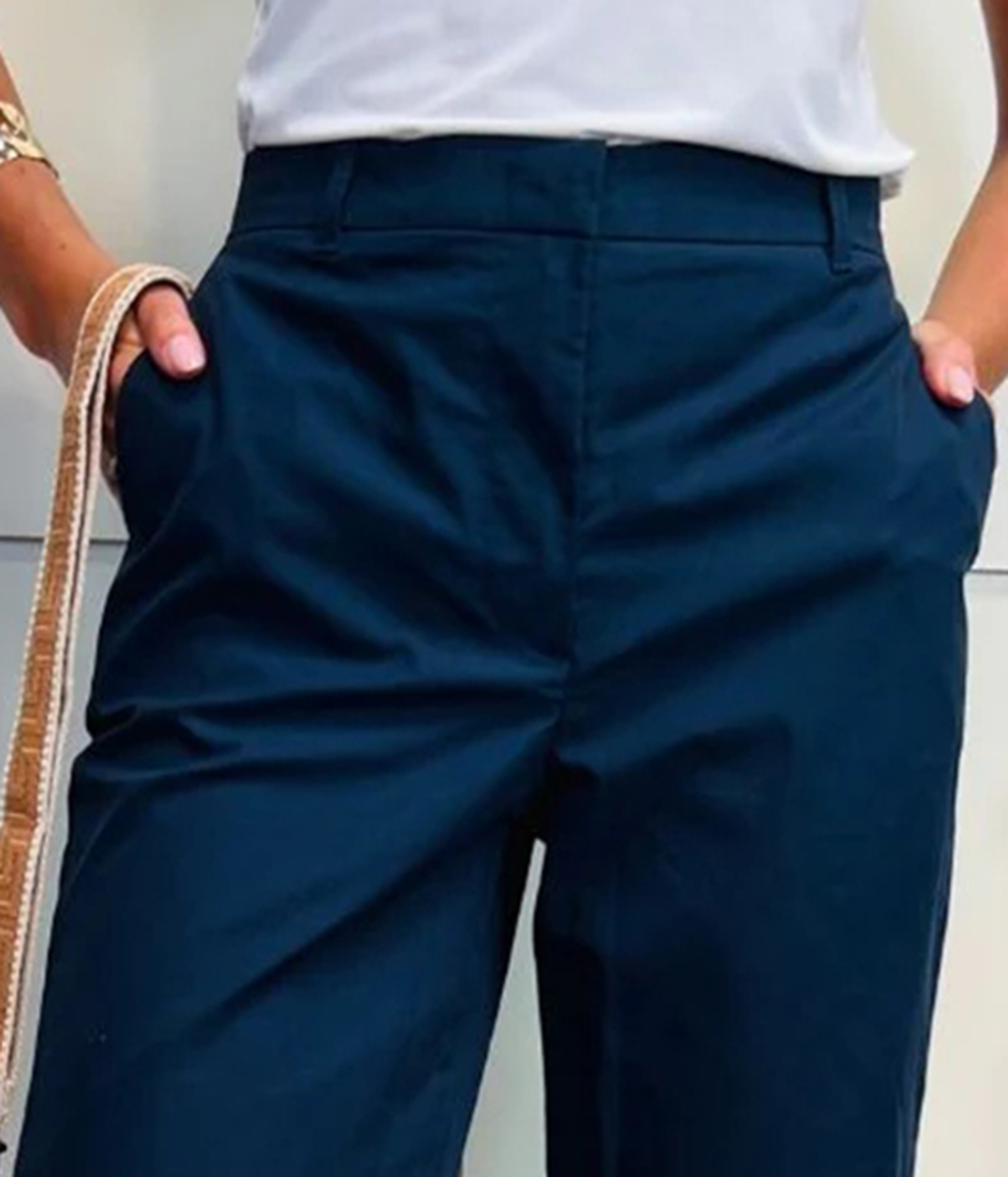 Navy Smart Tailored Shorts