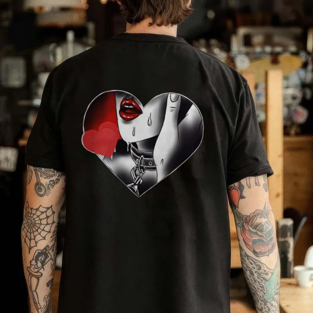 Bondage Game Printed Men's T-shirt
