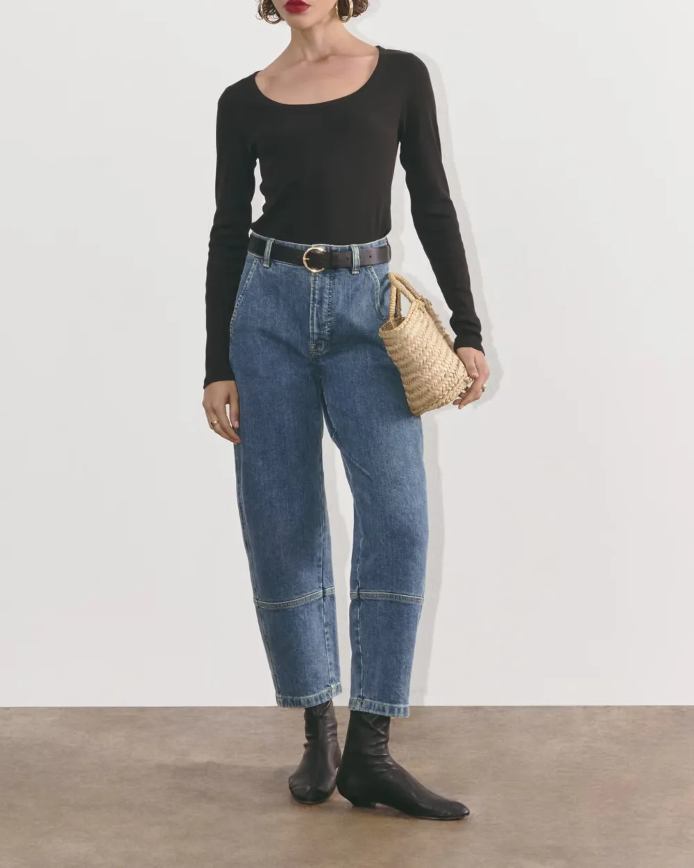 The Utility Barrel Jean