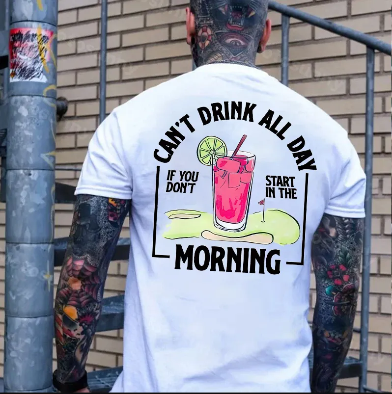 Can't Drink All Day Men's T-Shirt