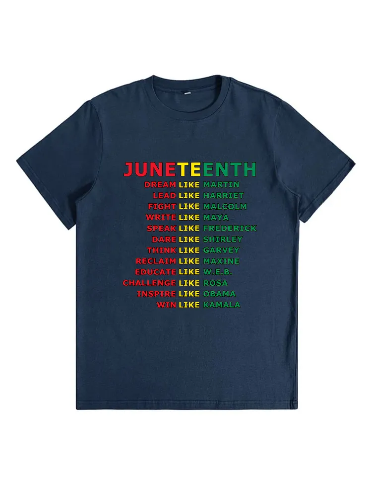 Unisex Juneteenth Dream Like Leaders T-Shirt