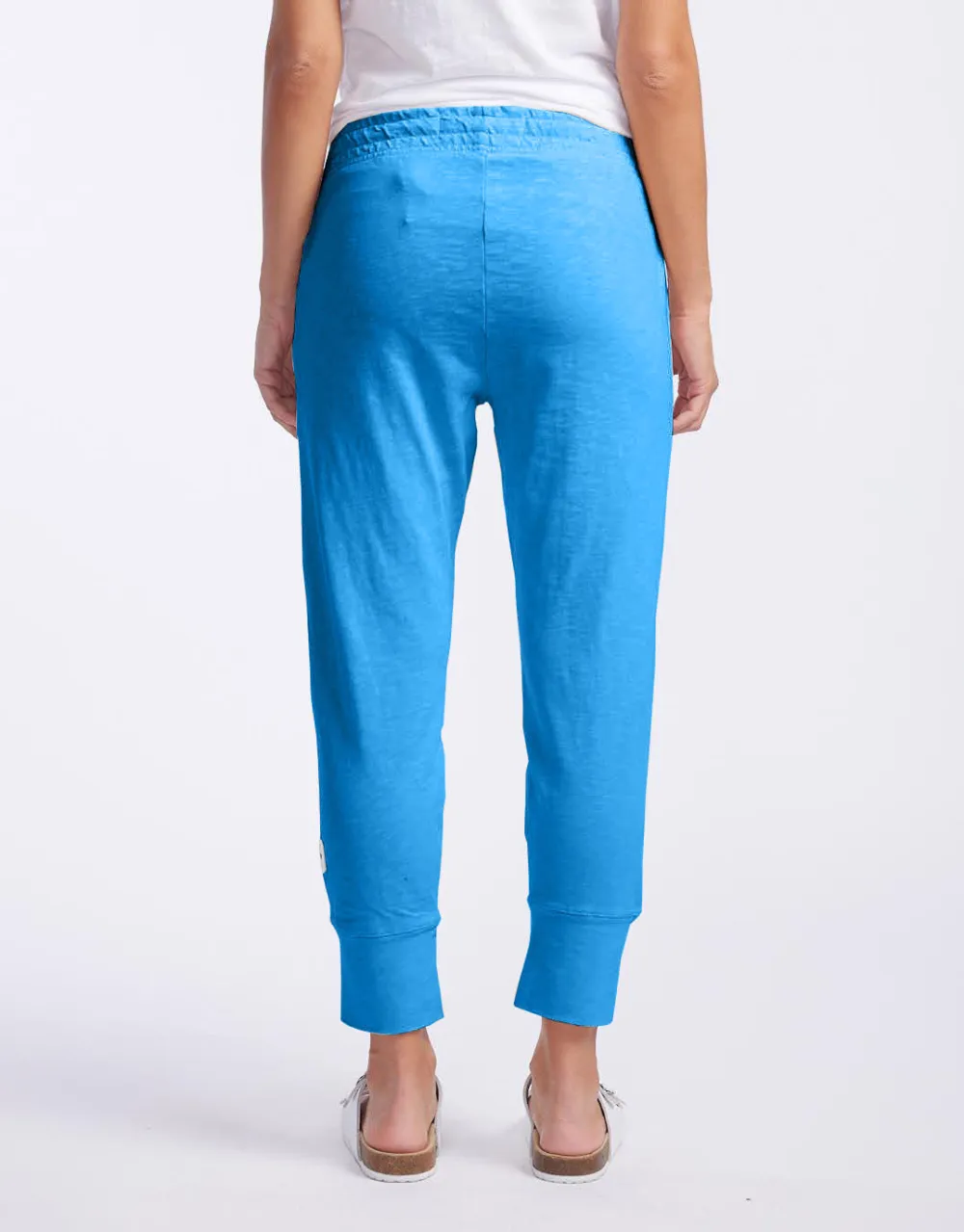 3/4 Brunch Pants - Ibiza Blue