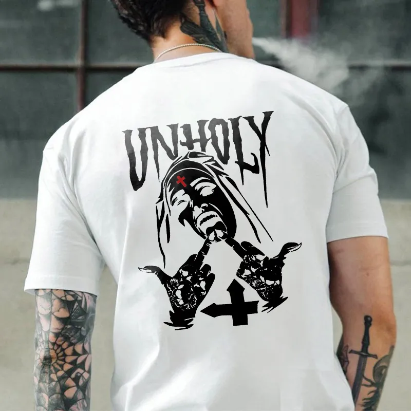 Unholy Nuns Printed Men's T-shirt