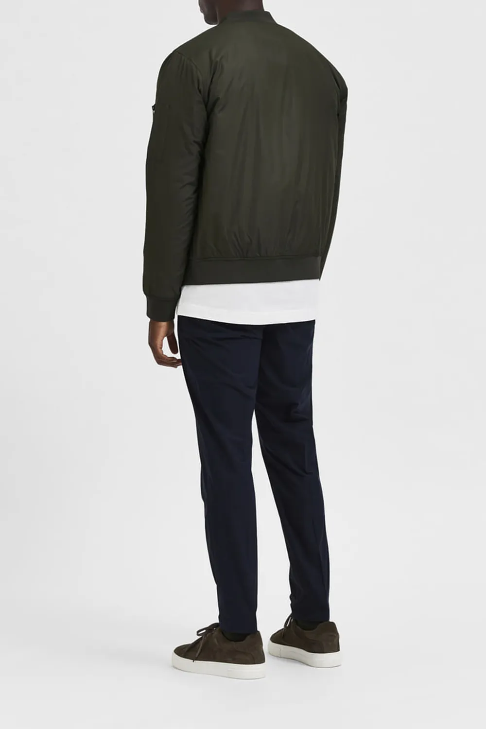 Dark Green Bomber Jacket