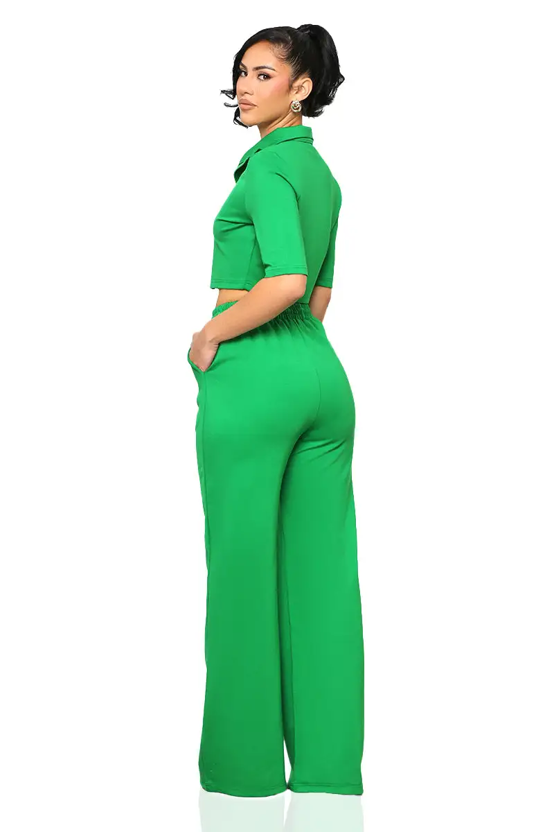 Everyday Tracksuit Set (Green)-FINAL SALE