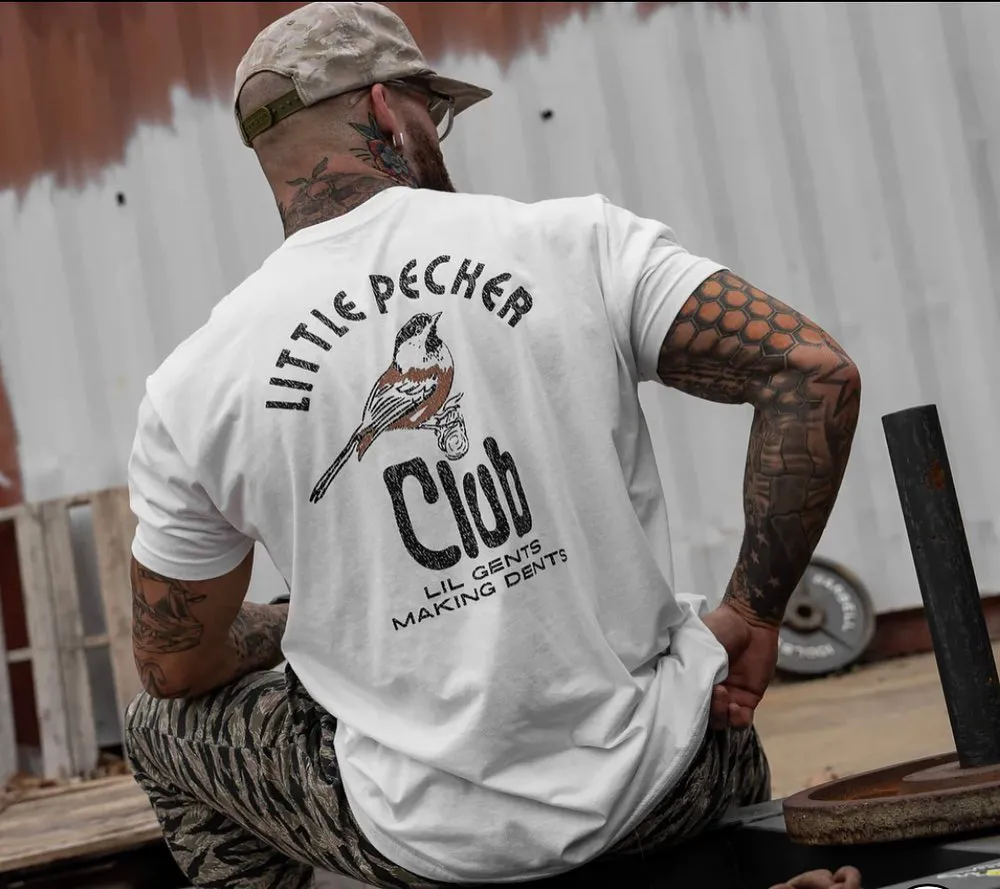 Little Pecker Club Printed Men's T-shirt