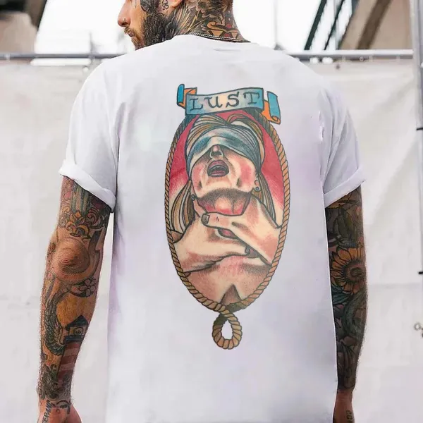 Just Choke Me Up Printed Men's T-shirt