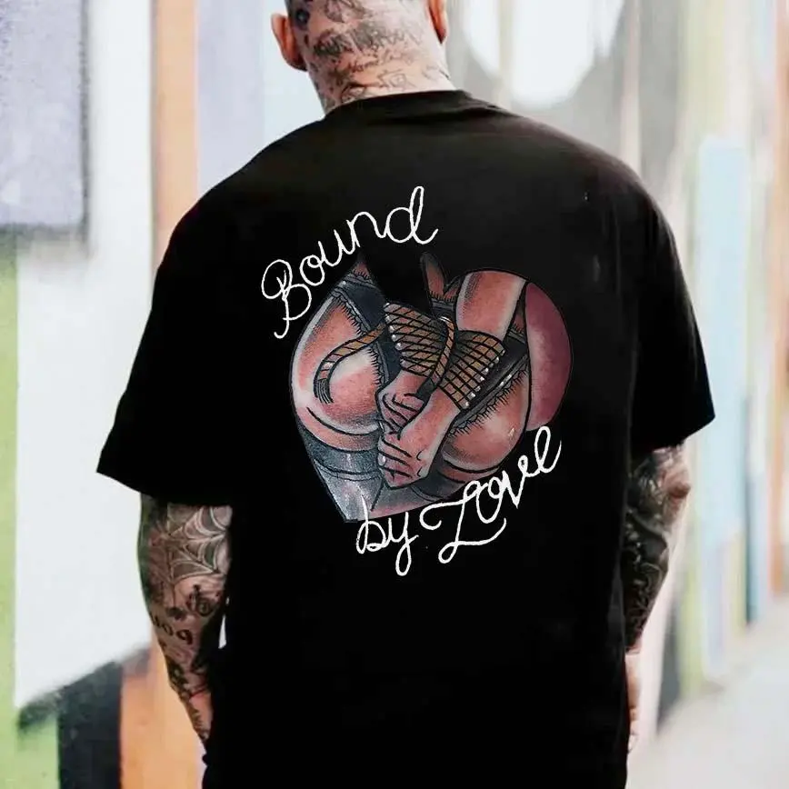 Bound By Love Printed Men's T-shirt