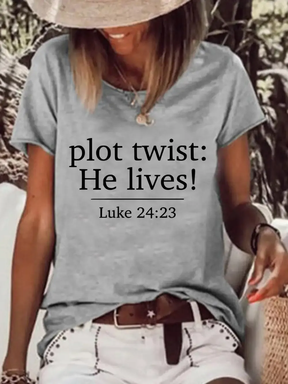 PLOT TWIST: HE LIVES!  Tee