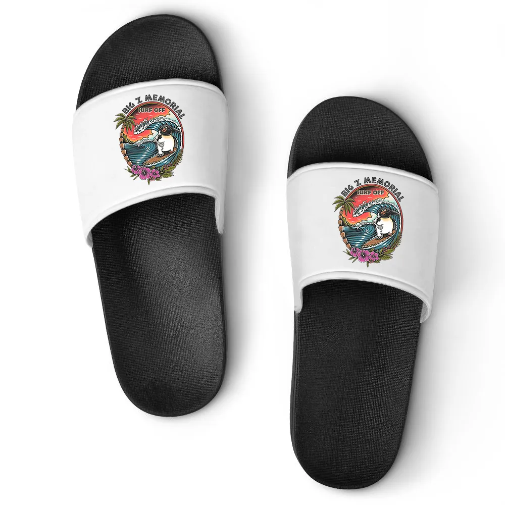 Big Z Memorial Surf Off Printed Home Slippers
