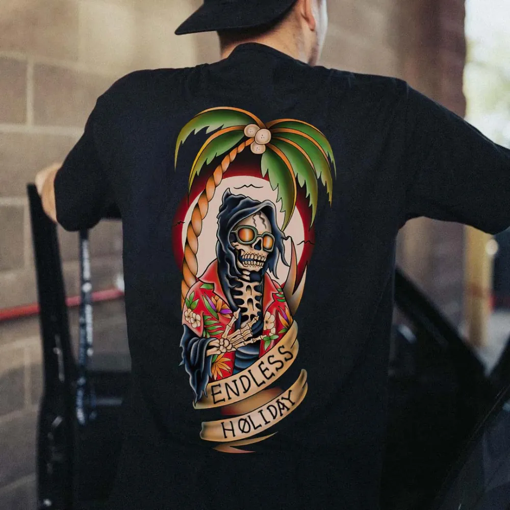 Endless Holiday Printed Men's T-shirt