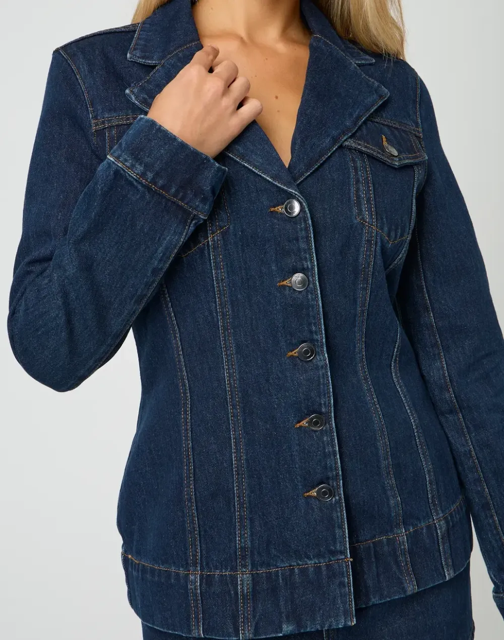 Fitted Denim Jacket