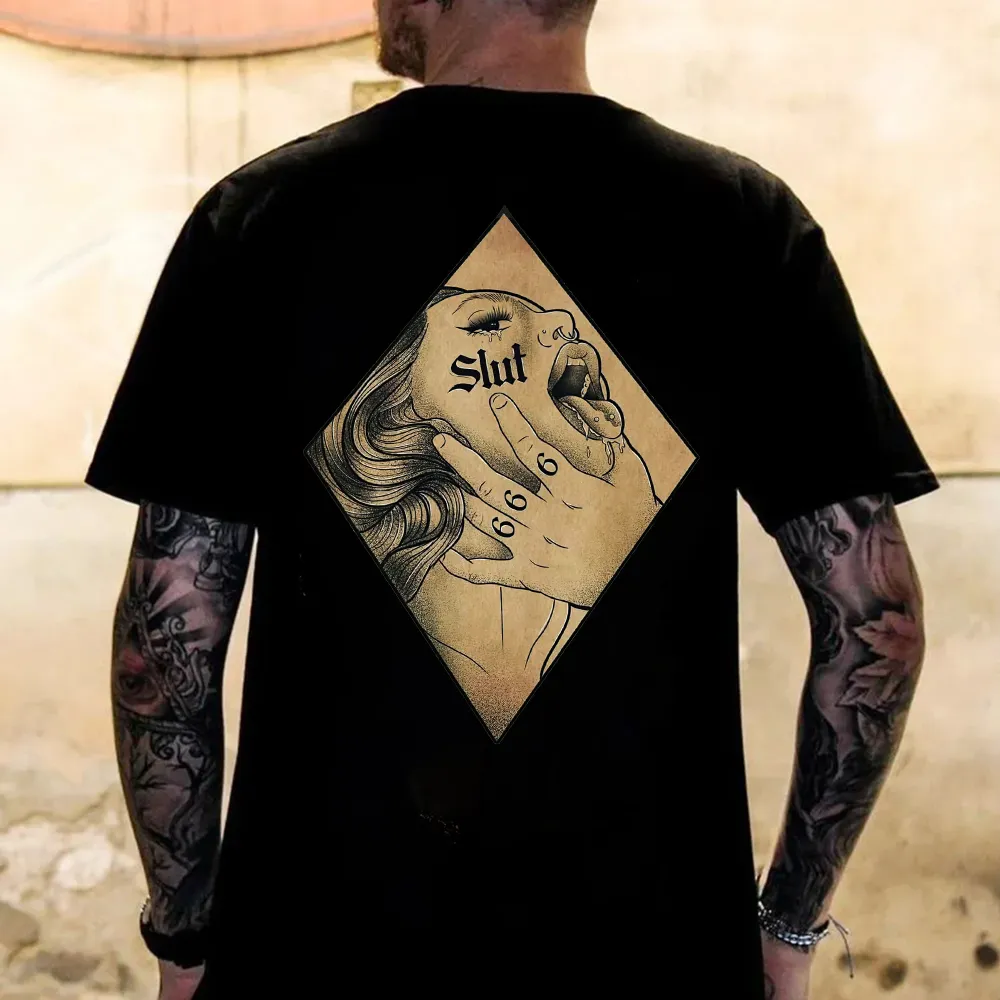 Slut Printed Men's T-shirt