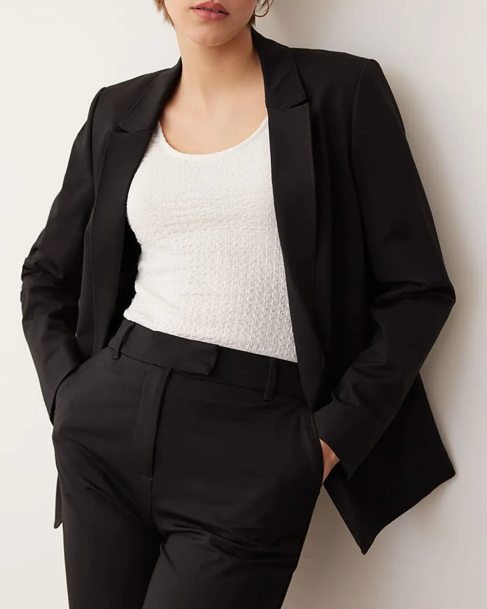 Structured Blazer - The Classic Stretch